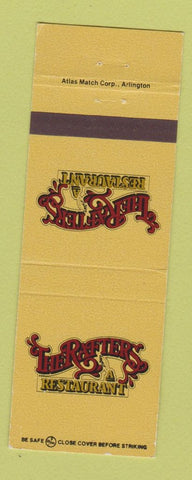 Matchbook Cover - The Rafters Restaurant Tulsa OK