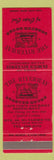 Matchbook Cover - The Riverway Lobster House Cape Cod South Yarmouth MA