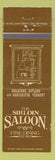 Matchbook Cover - Sirloin Saloon Shelburne Rutland Manchester VT