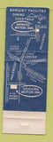 Matchbook Cover - Arroyo Motor Inn Pasadena Sojourn Inglewood CA WEAR