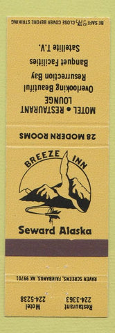 Matchbook Cover - Breeze Inn Motel Restaurant Seward AK