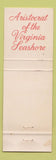 Matchbook Cover - The Cavalier Virginia Beach VA