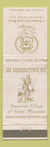 Matchbook Cover - Otesaga Resort Cooperstown NY