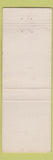 Matchbook Cover - Italian Villa Restaurant Adel IA WEAR
