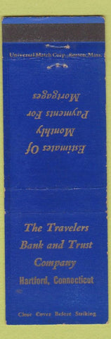 Matchbook Cover - Travelers Bank and Trust Hartford CT