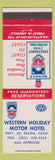 Matchbook Cover - Western Holiday Motor Hotel Salida Colorado