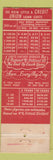 Matchbook Cover - Veterans Administration Credit Union Marion IN WEAR