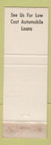 Matchbook Cover - Woodstock National Bank VT WEAR