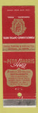 Matchbook Cover - Penn Harris Hotel Harrisburg PA