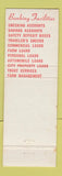 Matchbook Cover - Azzerello's Steak House Lima OH