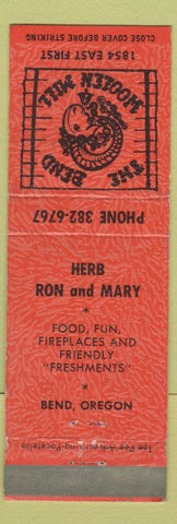 Matchbook Cover - Bend Woolen Mill Bend OR