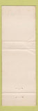 Matchbook Cover - Floyd M Pleasants Insurance Craig Colorado WORN