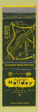 Matchbook Cover - Holiday Motor Hotel Harrisburg PA