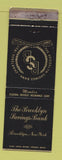 Matchbook Cover - Brooklyn Savings Loan NY WEAR
