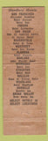 Matchbook Cover - Hotel El Tejon Bakersfield CA