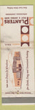 Matchbook Cover - Planters Trust Savings Opelousas LA WORN