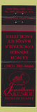 Matchbook Cover - Jonathan's Lakeside Restaurant Windsor CT