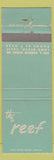 Matchbook Cover - The Reef Long Beach CA