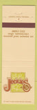 Matchbook Cover - Jeckles Cincinnati OH