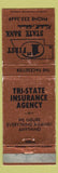 Matchbook Cover - 1st State Bank Kimball NE WEAR