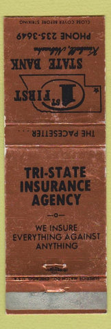 Matchbook Cover - 1st State Bank Kimball NE WEAR