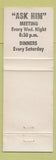 Matchbook Cover - Elks Lodge Sitka AK