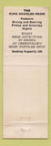 Matchbook Cover - YE Olde Fireplace Steak House Greenville SC WORN