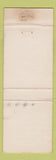 Matchbook Cover - Elks Club Port Townsend WA WEAR