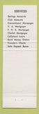 Matchbook Cover - Marble Savings Bank Rutland VT