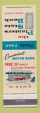 Matchbook Cover - Planters State Bank Salina KS #1