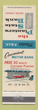 Matchbook Cover - Planters State Bank Salina KS #2