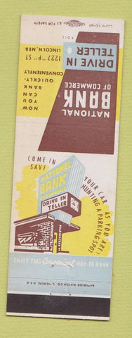 Matchbook Cover - National Bank of Commerce Lincoln NE
