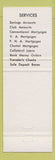Matchbook Cover - Market Savings Bank Rutland VT