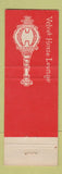 Matchbook Cover - Marion Motor Hotel Salem OR