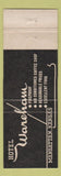 Matchbook Cover - Hotel Wareham Manhattan KS
