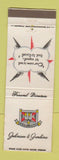 Matchbook Cover - Johnson and Jenkins Funeral Home Washington DC WEAR
