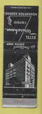 Matchbook Cover - Hotel Wareham Manhattan KS