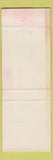 Matchbook Cover - Colonial Inn Motor Lodge Huntington WV red