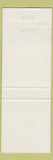 Matchbook Cover - Spring Mill Inn Mitchell IN #2 WHITE & BLUE