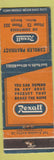 Matchbook Cover - Candler Rexall Drugs low phone Metter GA WORN