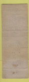 Matchbook Cover - Candler Rexall Drugs low phone Metter GA WORN