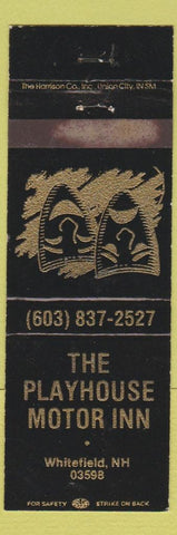 Matchbook Cover - Playhouse Motor Inn Whitefield NH