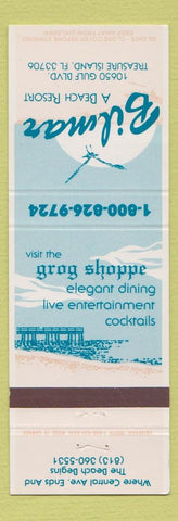 Matchbook Cover - Bilmar Beach Resort Treasure Island FL