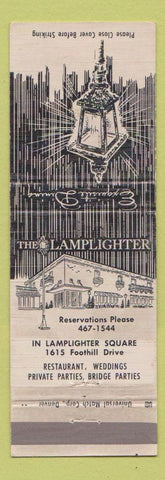 Matchbook Cover - The Lamplighter Salt Lake City UT