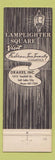 Matchbook Cover - The Lamplighter Salt Lake City UT