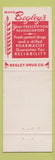 Matchbook Cover - Begley's Walgreen Drugs