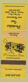 Matchbook Cover - Portales Inn Restaurant NM
