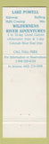 Matchbook Cover - Lake Powell Del Webb WEAR
