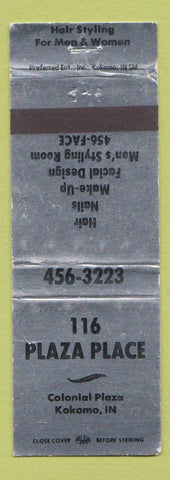 Matchbook Cover - 116 Plaza Place Kokomo IN WEAR