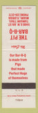 Matchbook Cover - The Pit BBQ Miami FL